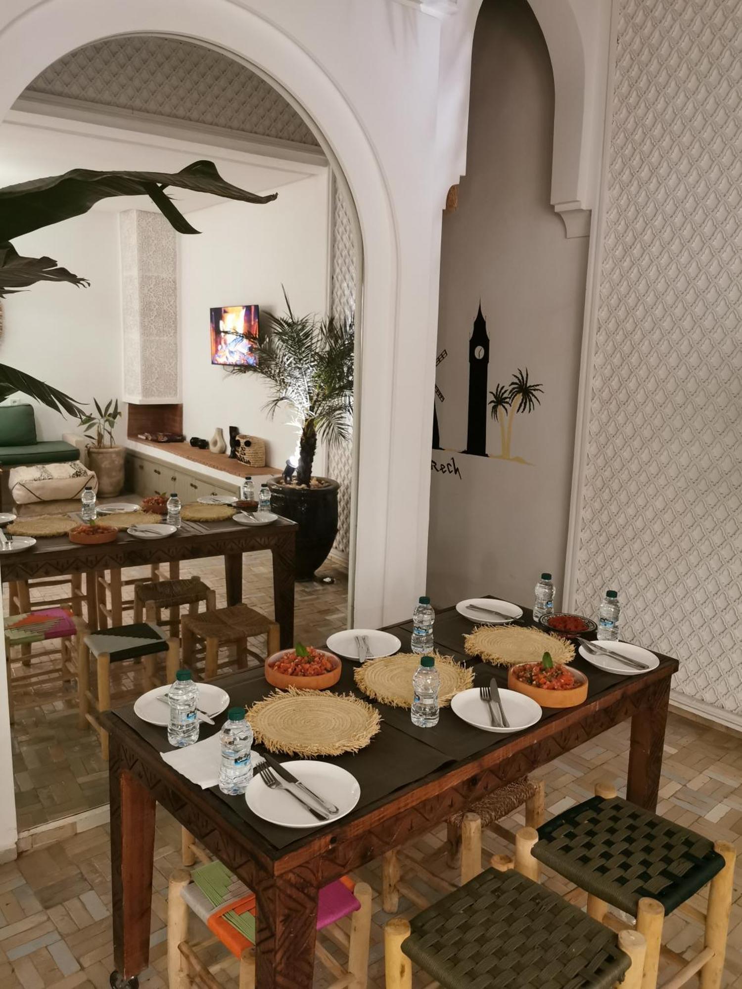 Riad Zahra Bed And Breakfast Marrakesch Exterior foto